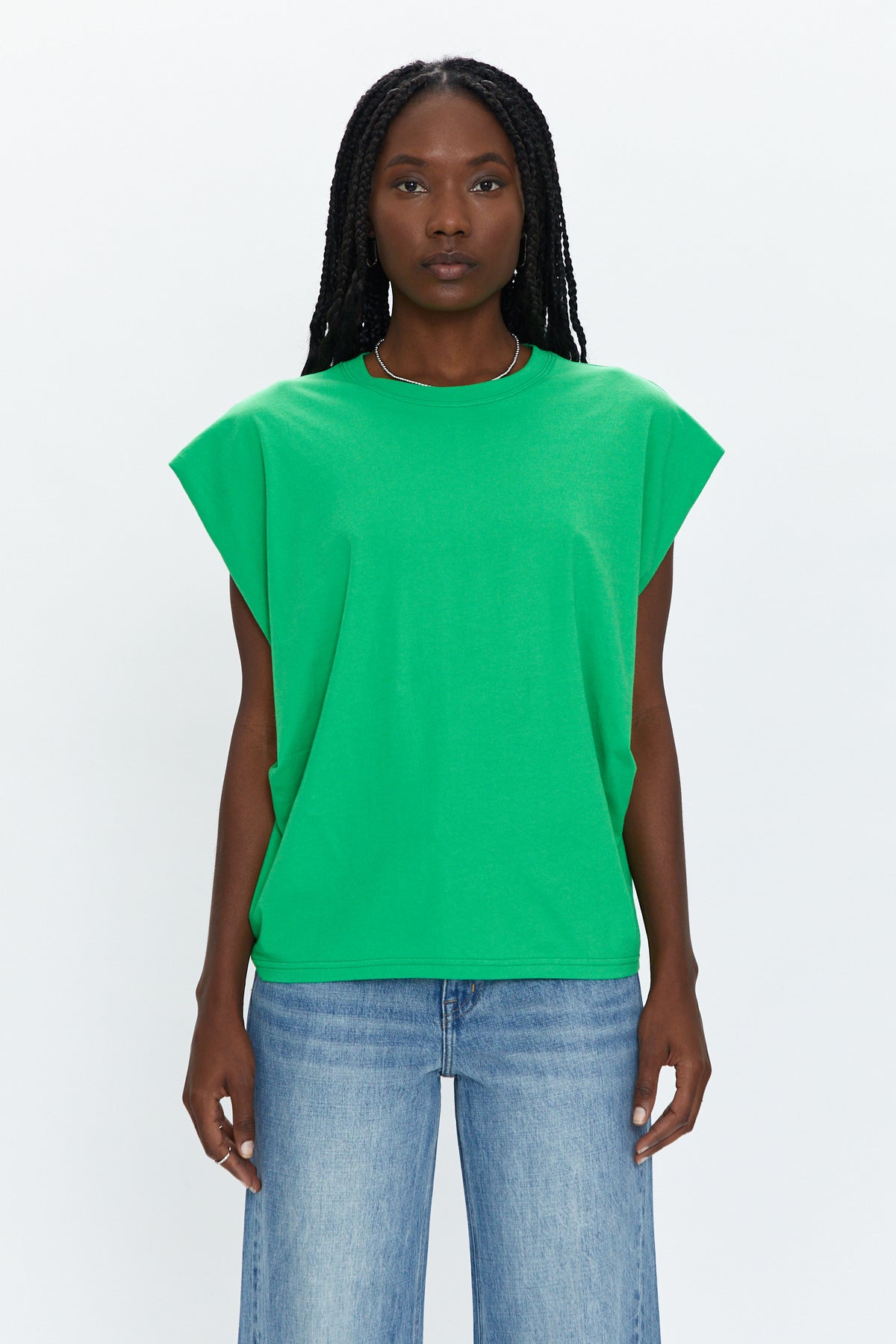 Trina Muscle Tee - Green Apple
            
              Sale